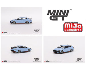 Mini GT 1:64 Hyundai Elantra N Performance Blue