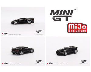 Mini GT 1:64 Bugatti Centodieci Black