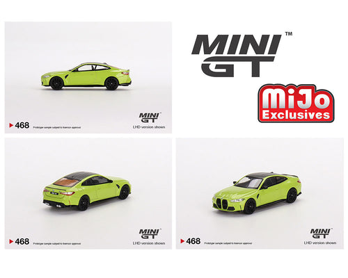 (Preorder) Mini GT 1:64 BMW M4 Competition (G82) Yellow