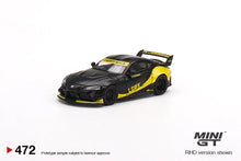 Load image into Gallery viewer, Mini GT 1:64 Toyota GR Supra LB-Works Matte Black – Mijo Exclusive