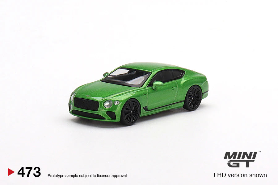 (Preorder) Mini GT 1:64 Bentley Continental GT Speed 2022 Apple Green – Mijo Exclusive