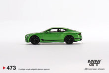 Load image into Gallery viewer, (Preorder) Mini GT 1:64 Bentley Continental GT Speed 2022 Apple Green – Mijo Exclusive