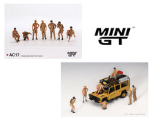 Load image into Gallery viewer, Mini GT 1:64 Metal Figurine Camel Trophy Crew