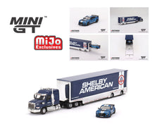 Load image into Gallery viewer, Mini GT 1:64 SHELBY American Transporter Set Western Star 49X &amp; Shelby GT500 SE Widebody – Mijo Exclusives