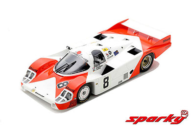 Sparky 1/64 Porsche 956 No.8 6th 24H Le Mans 1983 B. Wollek - K. Ludwig - S. Johansson