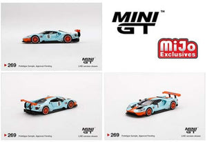 Mini GT 1:64 Mijo Exclusives World Wide Ford GT GTLM Gulf Racing Limited Edition
