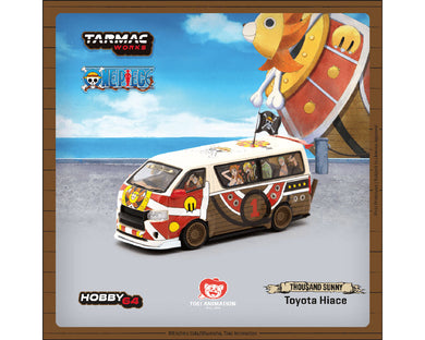 Tarmac Works 1:64 One Piece Toyota Hiace Widebody One Piece Thousand Sunny