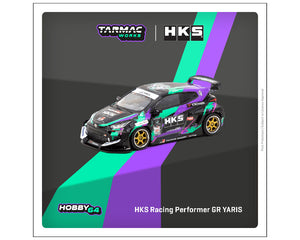 Tarmac Works 1:64 Toyota Yaris HKS Racing Performer