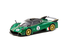 Load image into Gallery viewer, Tarmac Works 1:64 Global64 Pagani Huayra R Verde Trifoglio New Tooling !