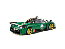 Load image into Gallery viewer, Tarmac Works 1:64 Global64 Pagani Huayra R Verde Trifoglio New Tooling !