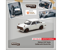 Load image into Gallery viewer, Tarmac Works 1:64 Datsun 510 Tanto by Daniel Wu – Limited to 3,552 pcs