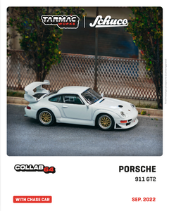 (Preorder) Tarmac Works 1:64 Porsche 911 GT2 (White) – Global64