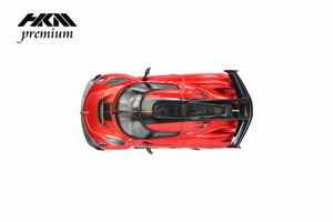 HKM Premium 1:64 Koenigsegg Jesko Cherry Red diecast model