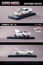 Load image into Gallery viewer, Supermodel 1:64 Nissan Skyline R32 GT-R with opening hood