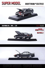 Load image into Gallery viewer, Supermodel 1:64 Nissan Skyline R32 GT-R with opening hood