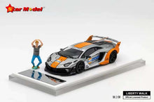 Load image into Gallery viewer, Starmodel 1:64 Lamborghini Aventador LBWK 700 GT EVO with Figure