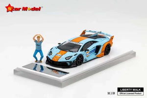 Starmodel 1:64 Lamborghini Aventador LBWK 700 GT EVO with Figure