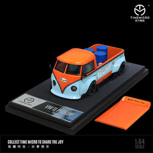 Time Model 1:64 Volkswagen T1 Pick Up Gulf/Shell