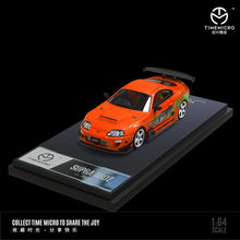 Load image into Gallery viewer, TimeMicro 1:64 Toyota Supra A80Z Fast &amp; Furious Car with Brian Figure
