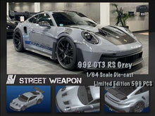 Load image into Gallery viewer, (Pre Order) 1/64 Street Weapon Porsche 911 (992) GT3RS diecast