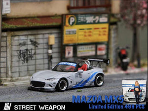 (Pre Order) Street Weapon 1:64 Mazda Miata ND widebody Toyo