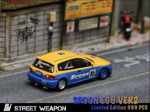 Street Weapon 1:64 Honda EG6 Spoon