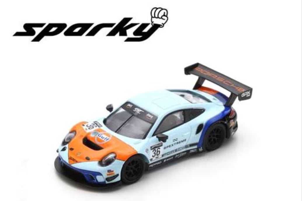 (Pre Order) Sparky 1:64 Porsche GT3 R GPX Racing No.36 