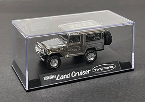 Johnny Lightning 1:64 1980 Toyota Land Cruiser “Forty ” Series CHROME With Showcase Limited 3,600 Mijo Exclusives.