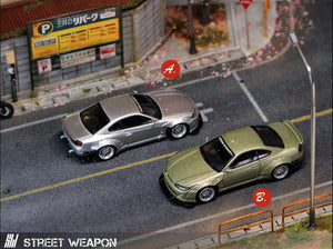 (Pre Order) Street Weapons 1/64 Rocket Bunny Nissan Silvia S15