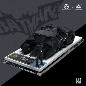 Moreart 1:64 Dark Knight Batmobile Tumbler with Batman Figure model