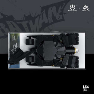 Moreart 1:64 Dark Knight Batmobile Tumbler with Batman Figure model