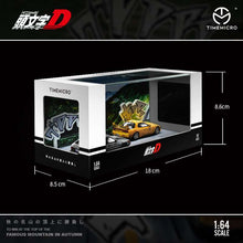 Load image into Gallery viewer, (Pre order) Time Micro 1:64 Initial D Manga Toyota AE86/ Mazda RX-7