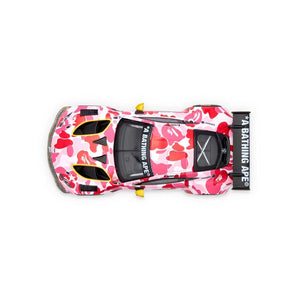 (Pre order) POPRACE 1/64 BAPE® x Aston Martin GT3 with acrylic display case 