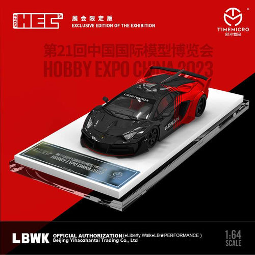 (Pre Order) Time Model 1:64 Lamborghini Aventador LBWK 700 GT EVO Advan