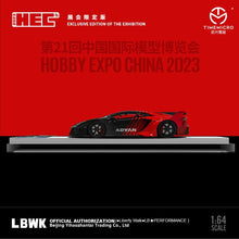 Load image into Gallery viewer, Time Model 1:64 Lamborghini Aventador LBWK 700 GT EVO Advan