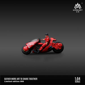 Moreart 1:64 Akira Resin Motorcycle with Figure