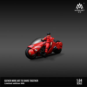 Moreart 1:64 Akira Resin Motorcycle with Figure