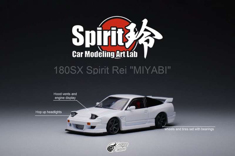 (Pre Order) Microturbo 1:64 Nissan 180SX Spirit Rei 