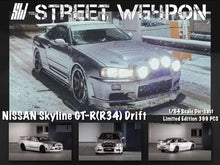 Load image into Gallery viewer, (Pre Order) Street Weapon 1/64 Nissan Skyline GT-R (R34) Snow